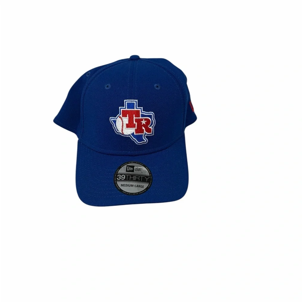 Texas Rangers New Era Logo Fitted Hat Cap‎